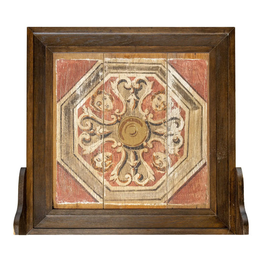 18th Century Italian Neoclassical Painted Ceiling Panel Screen