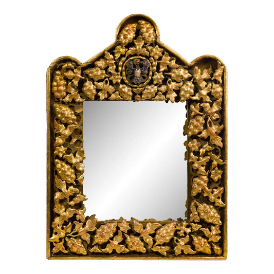 19th Century German Carved Gilt Mirror