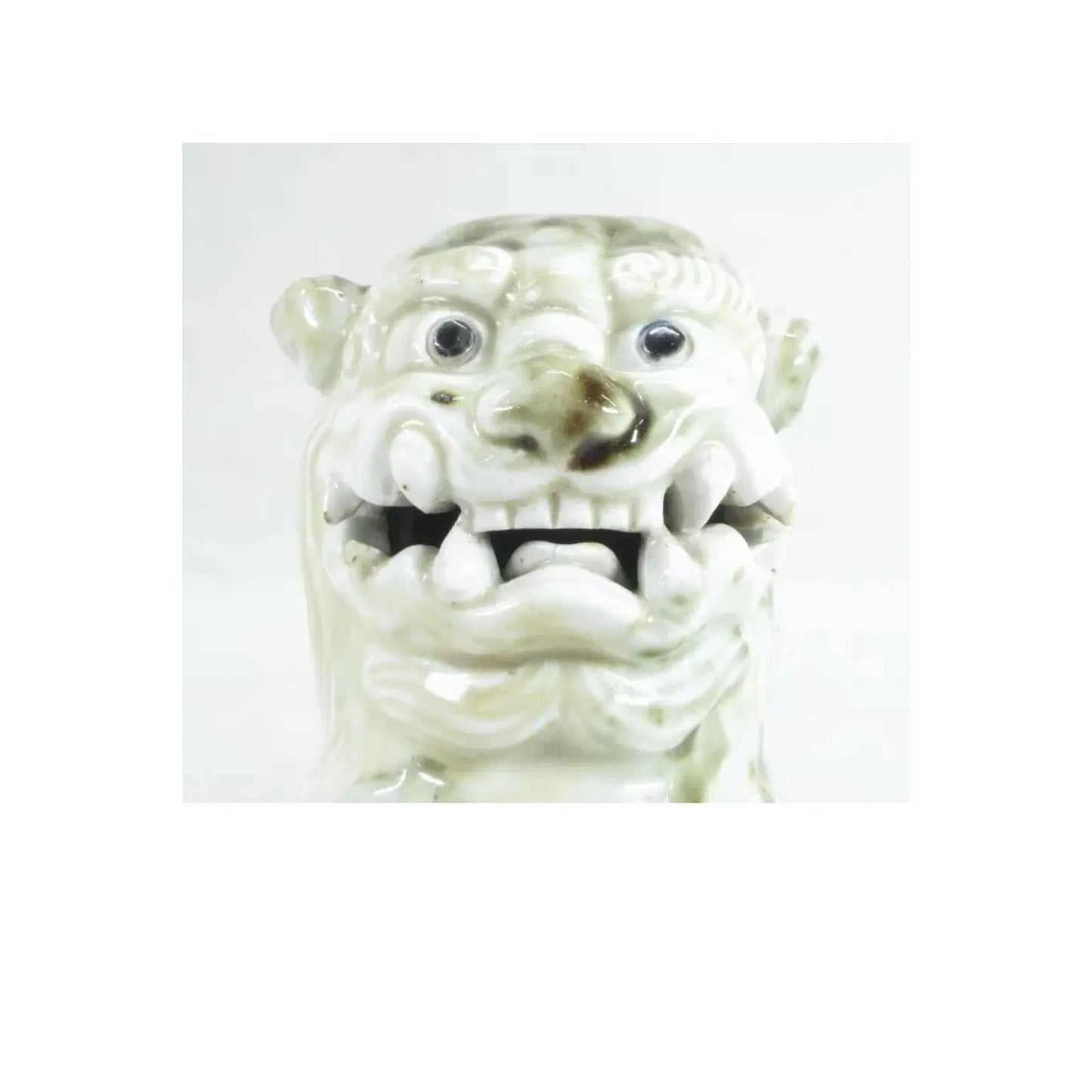 19th Century Japanese Meiji Hirado Porcelain Karashishi
