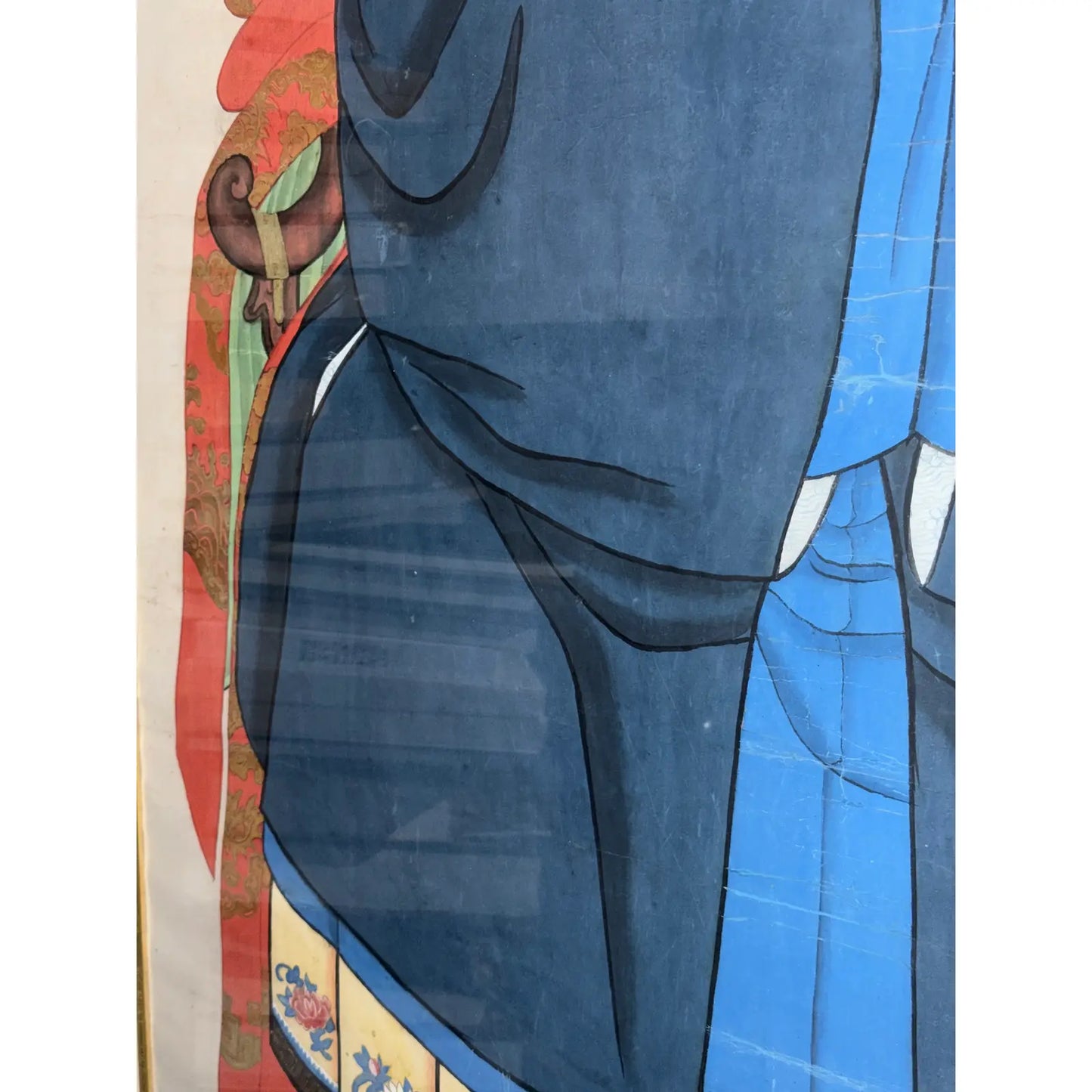 19th Century Life Size Chinese Ancestor Portraits