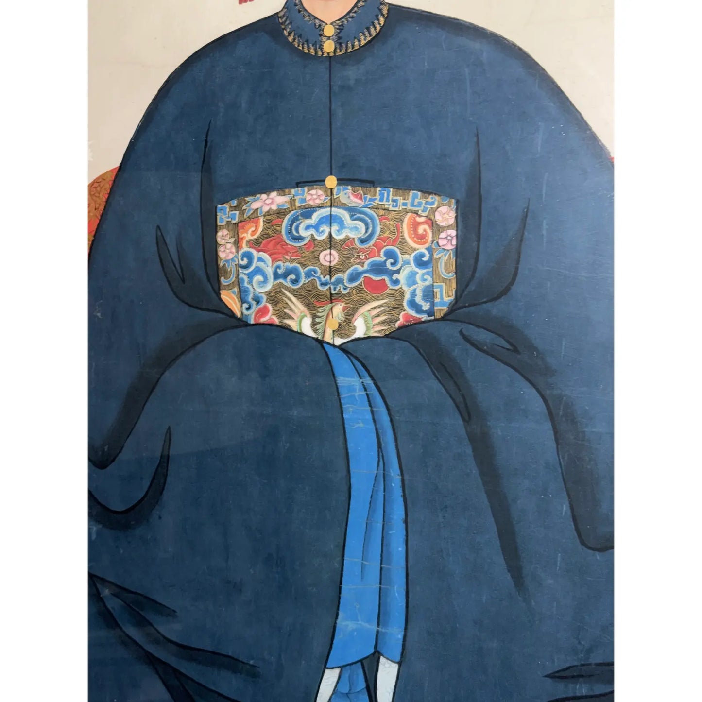 19th Century Life Size Chinese Ancestor Portraits