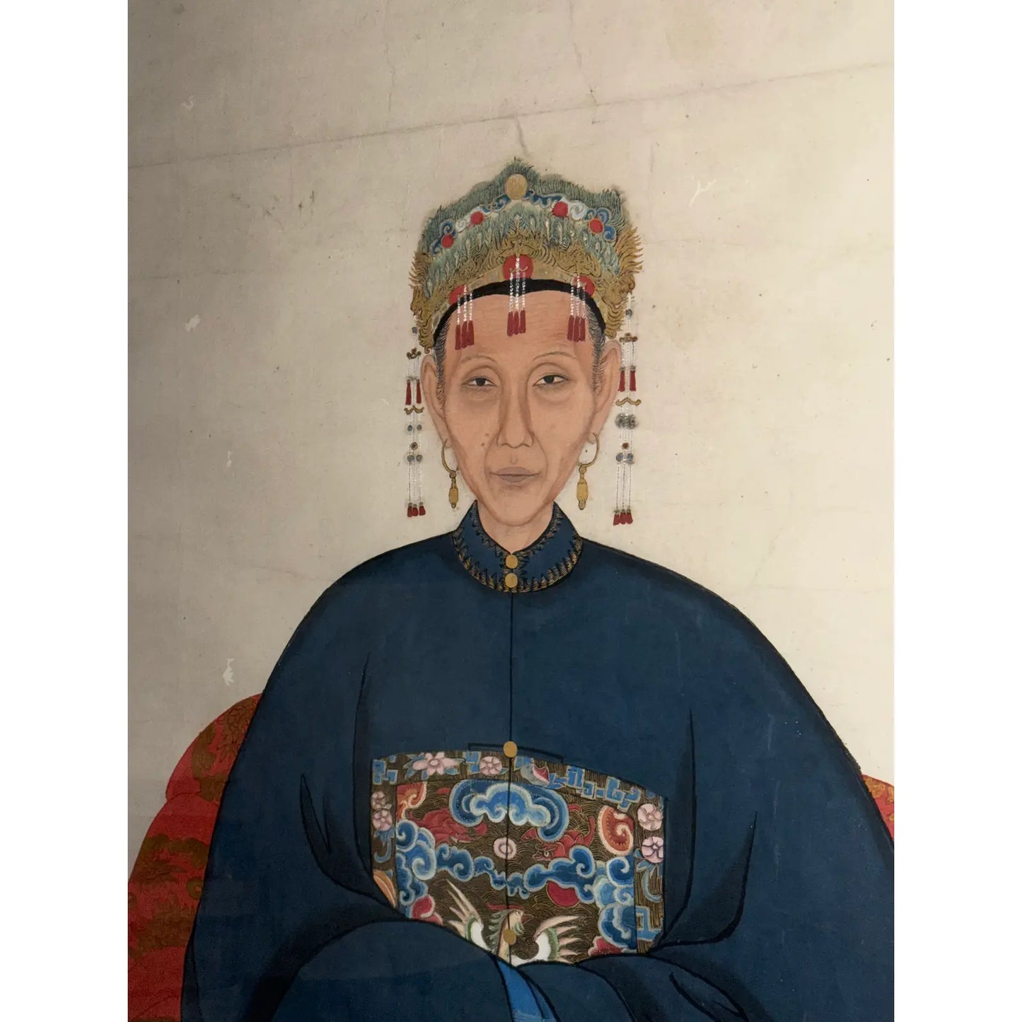 19th Century Life Size Chinese Ancestor Portraits