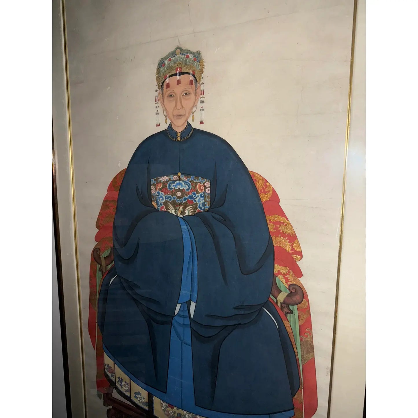 19th Century Life Size Chinese Ancestor Portraits