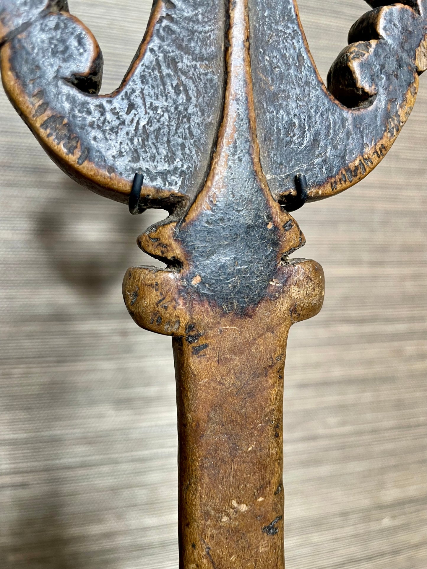 Antique Ethiopian Wooden Coptic Mäsqäl Crosses