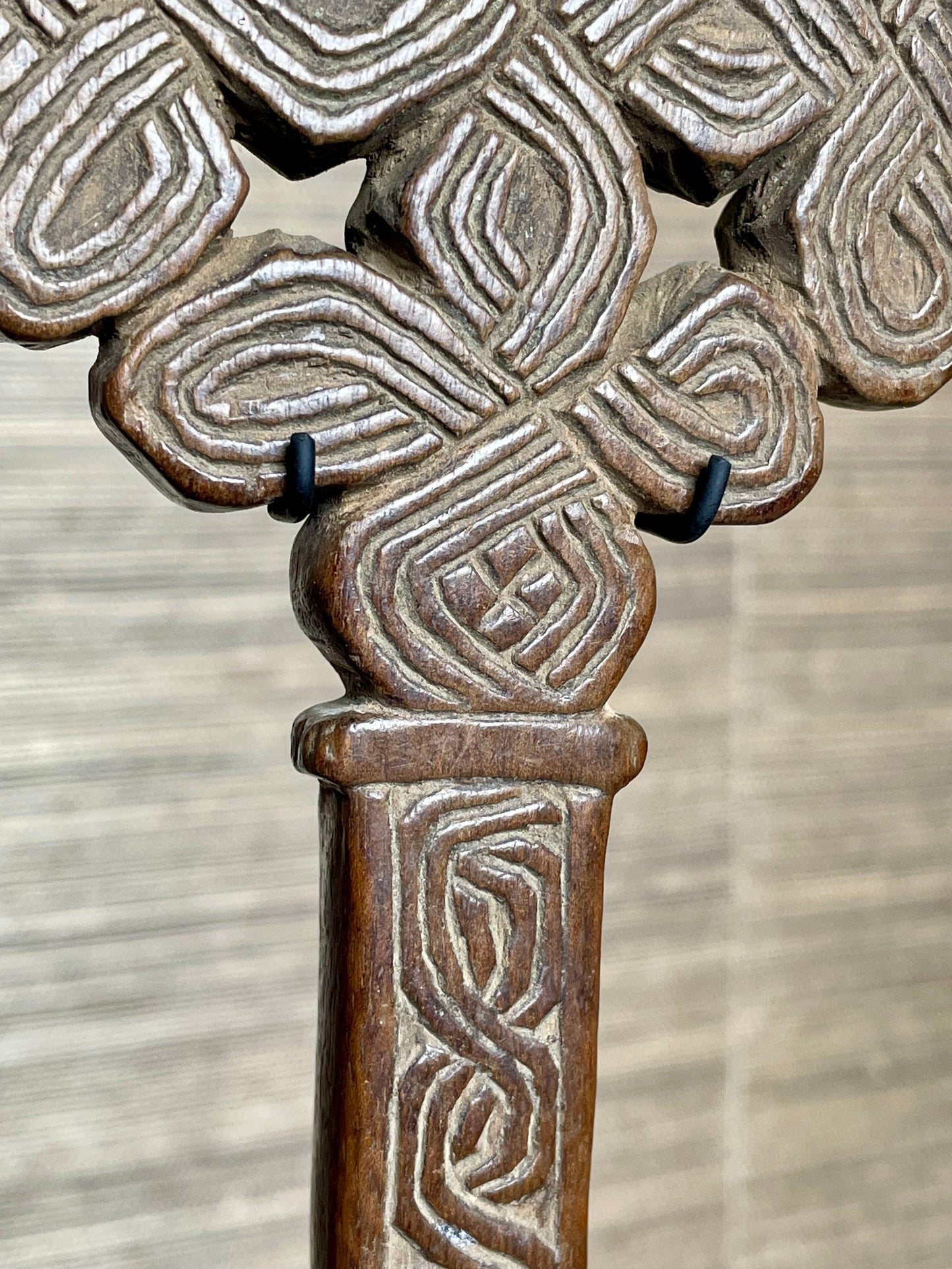 Antique Ethiopian Wooden Coptic Mäsqäl Crosses