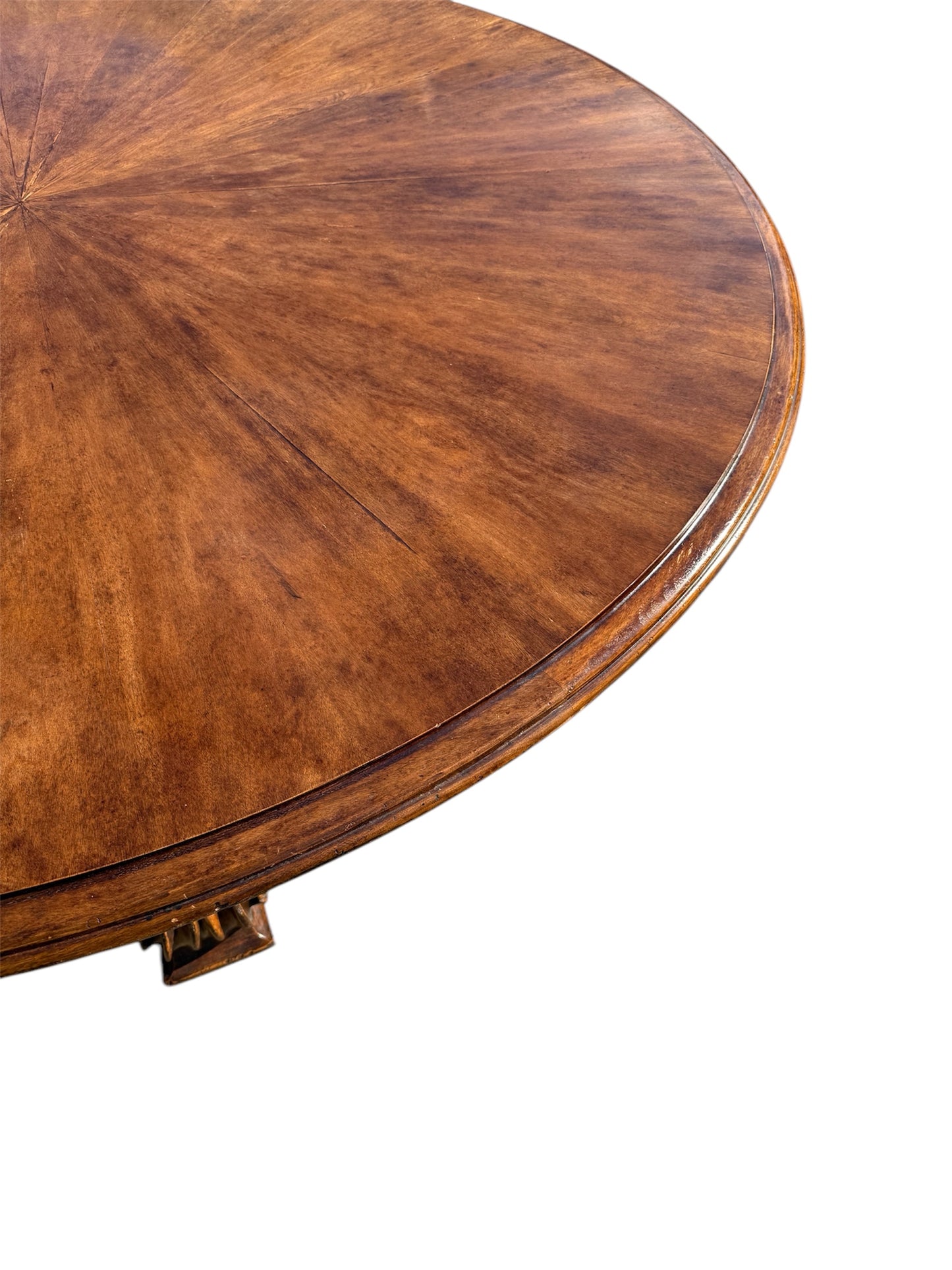 Therien & Company Large Baroque Walnut Dining Table