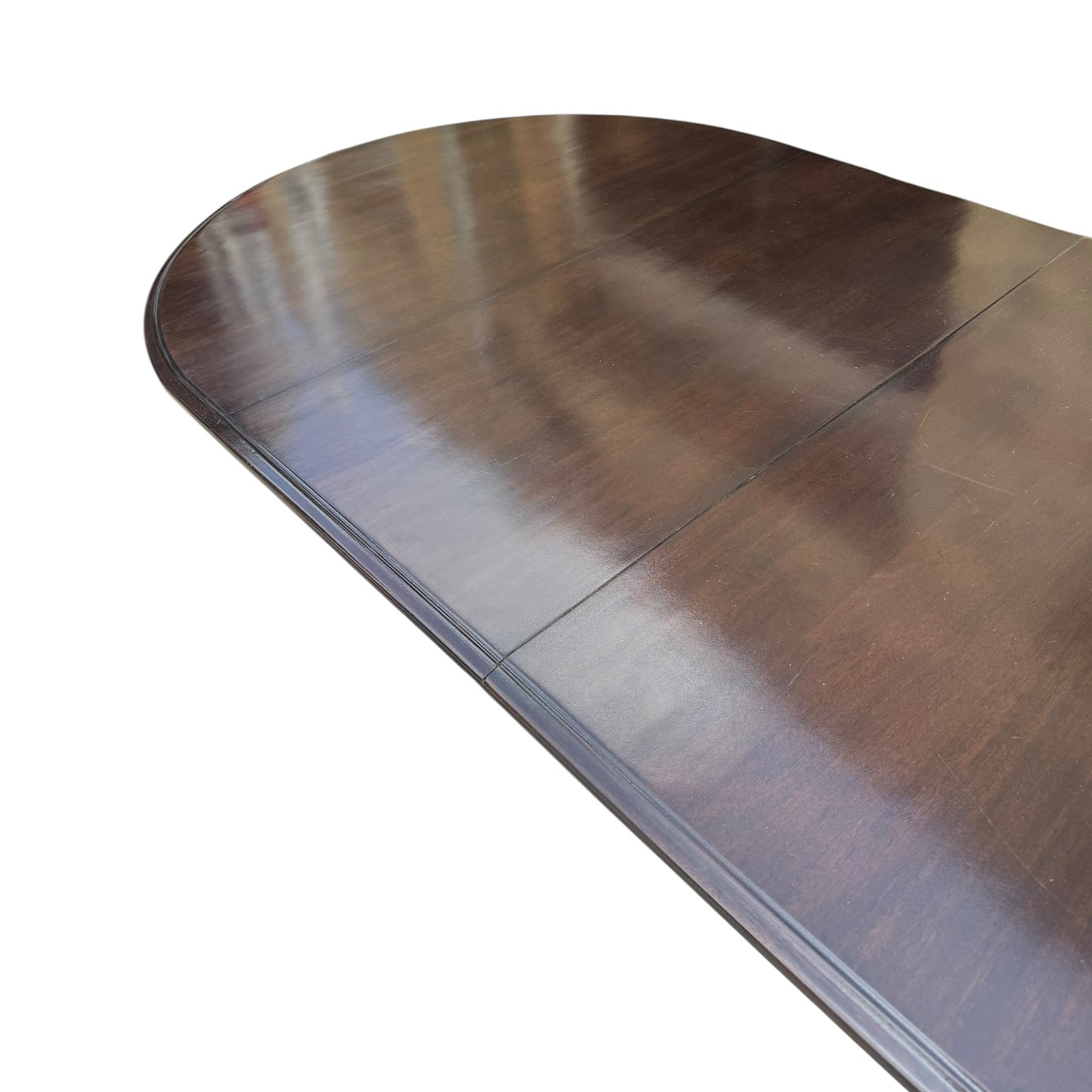 Dessin Fournir Georgian Double Pedestal Extendable Dining Table