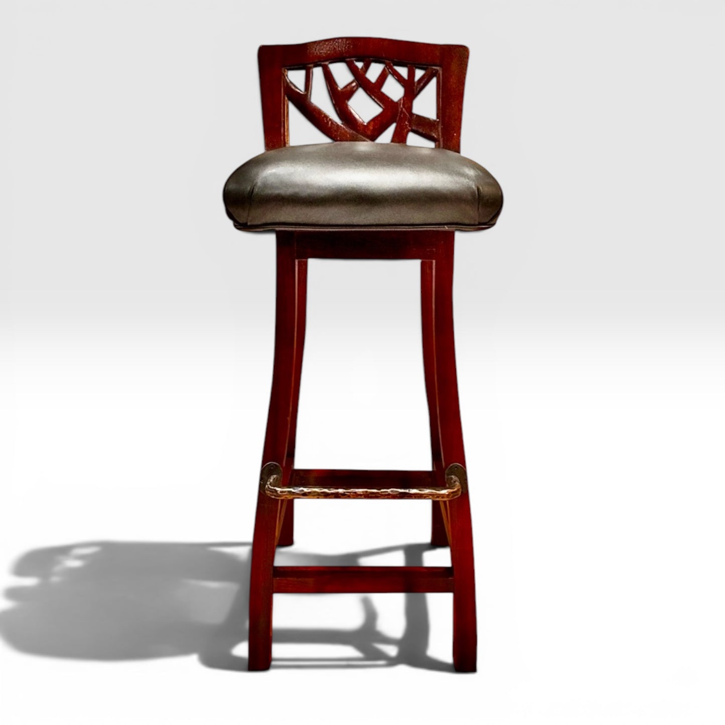 Martin Pierce Hedgerow Swivel Barstools- a Set of 4