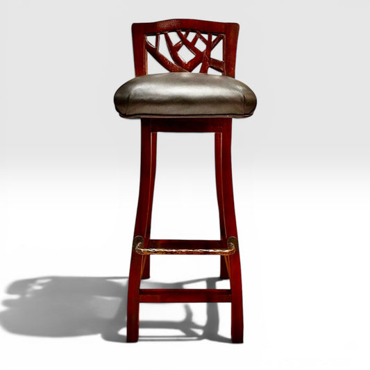 Martin Pierce Hedgerow Swivel Barstools- a Set of 4