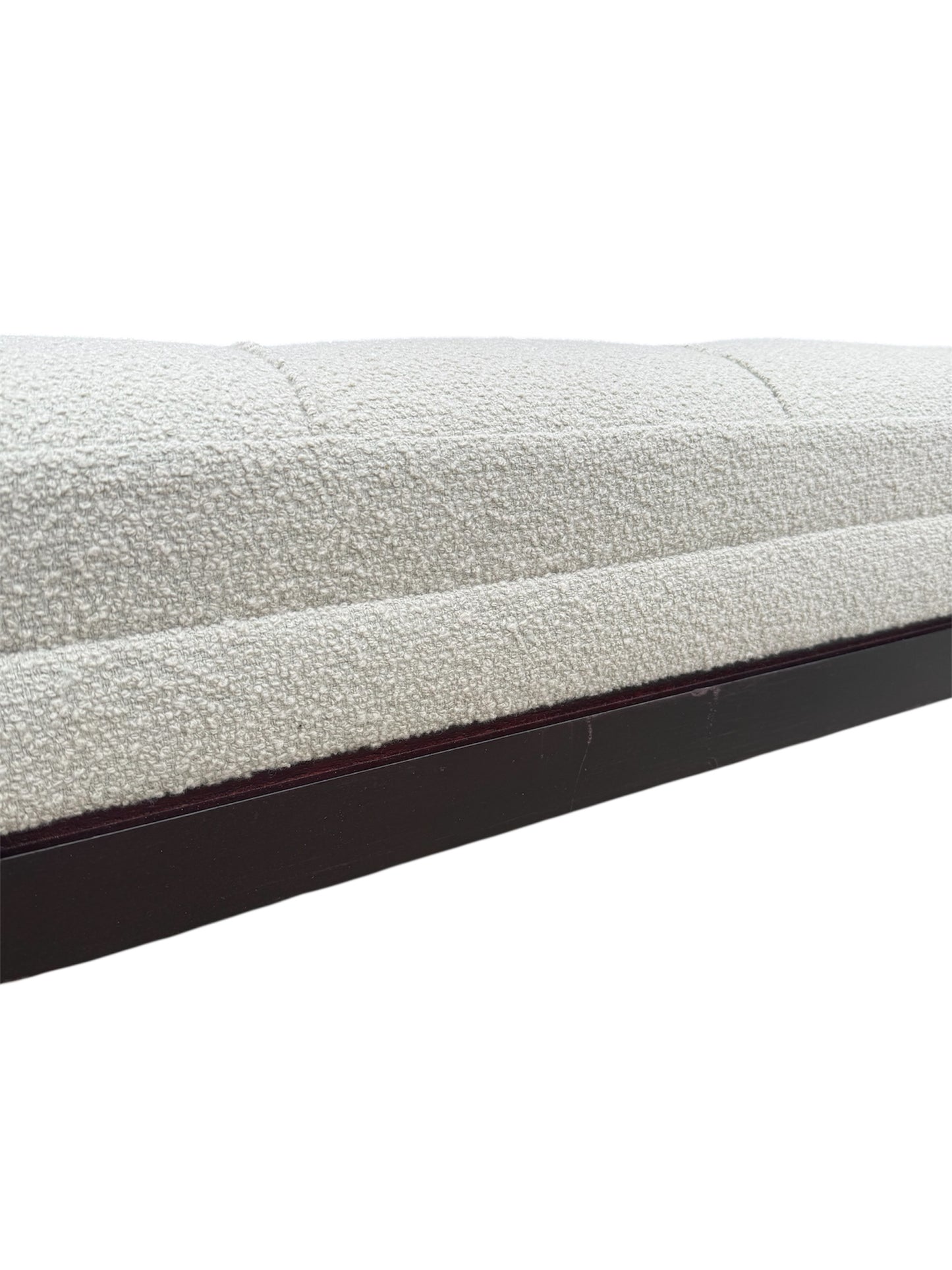 George Smith Large Tufted Boucle Ottoman