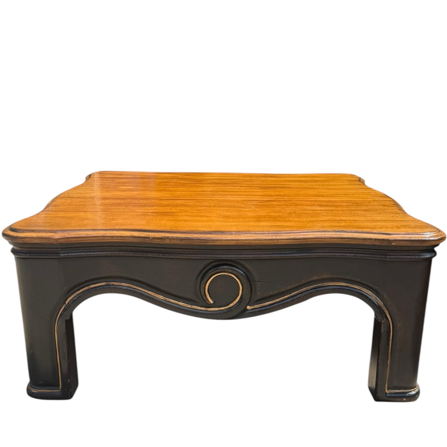 Gregorius Pineo Large Lacquered and Carved Coffee Table
