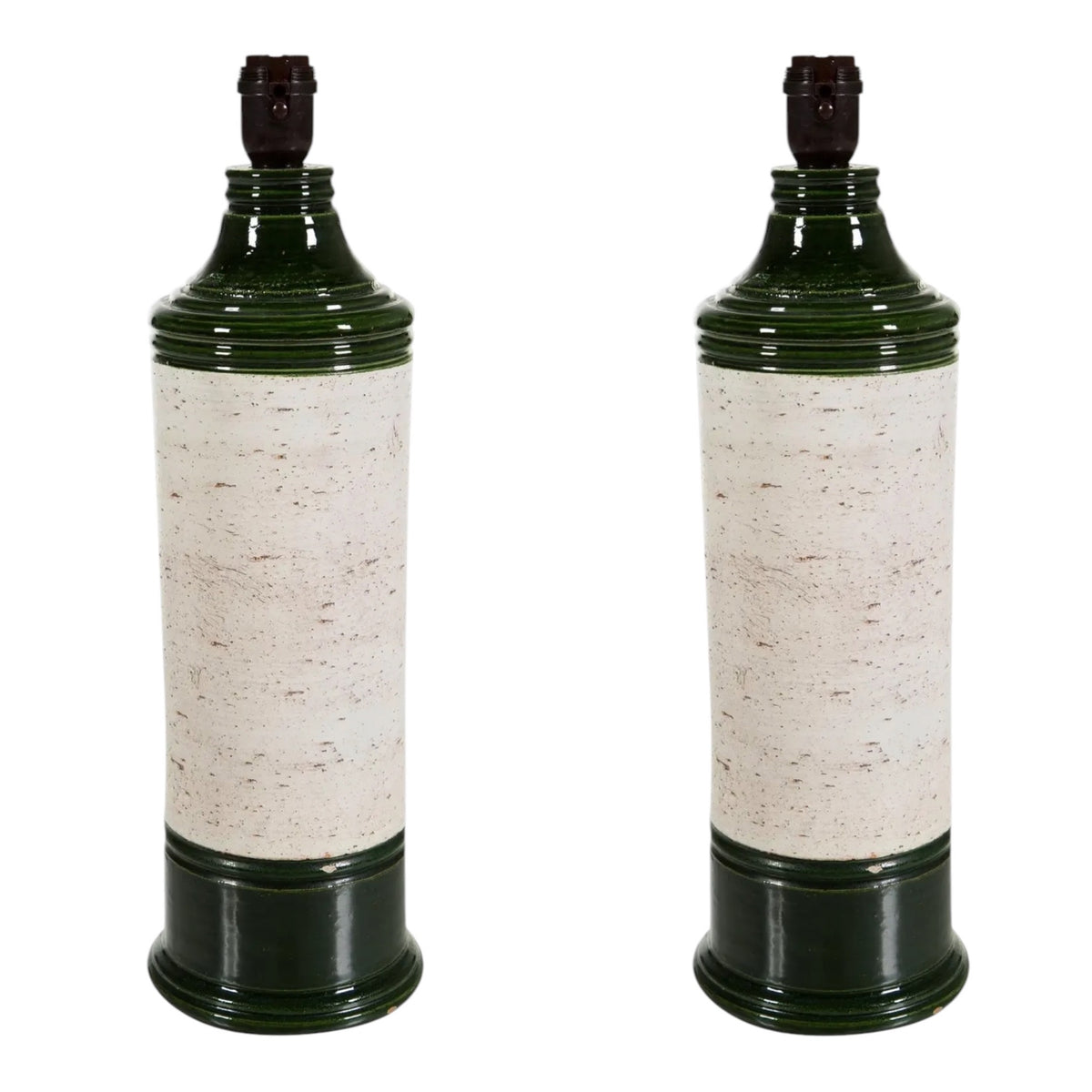 Mid-Century Bitossi Ceramic Table Lamps for Bergboms