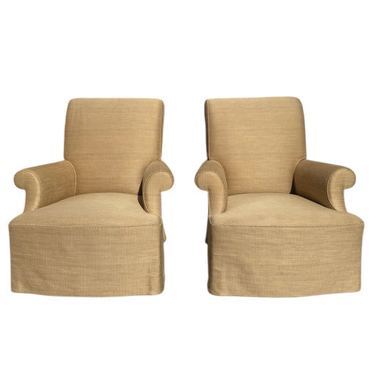 Rose Tarlow Churchill Club Chairs