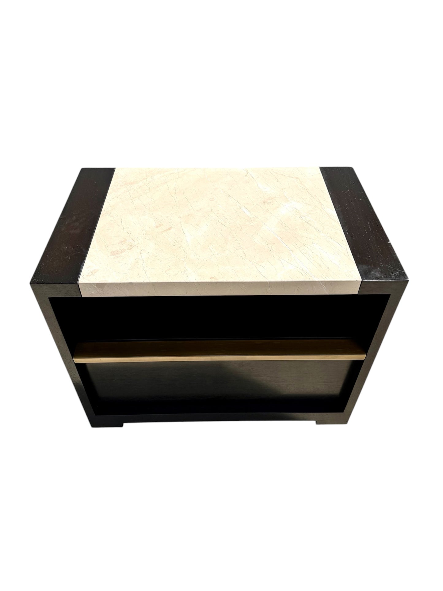 A Pair of Holly Hunt One Contemporary Nightstands