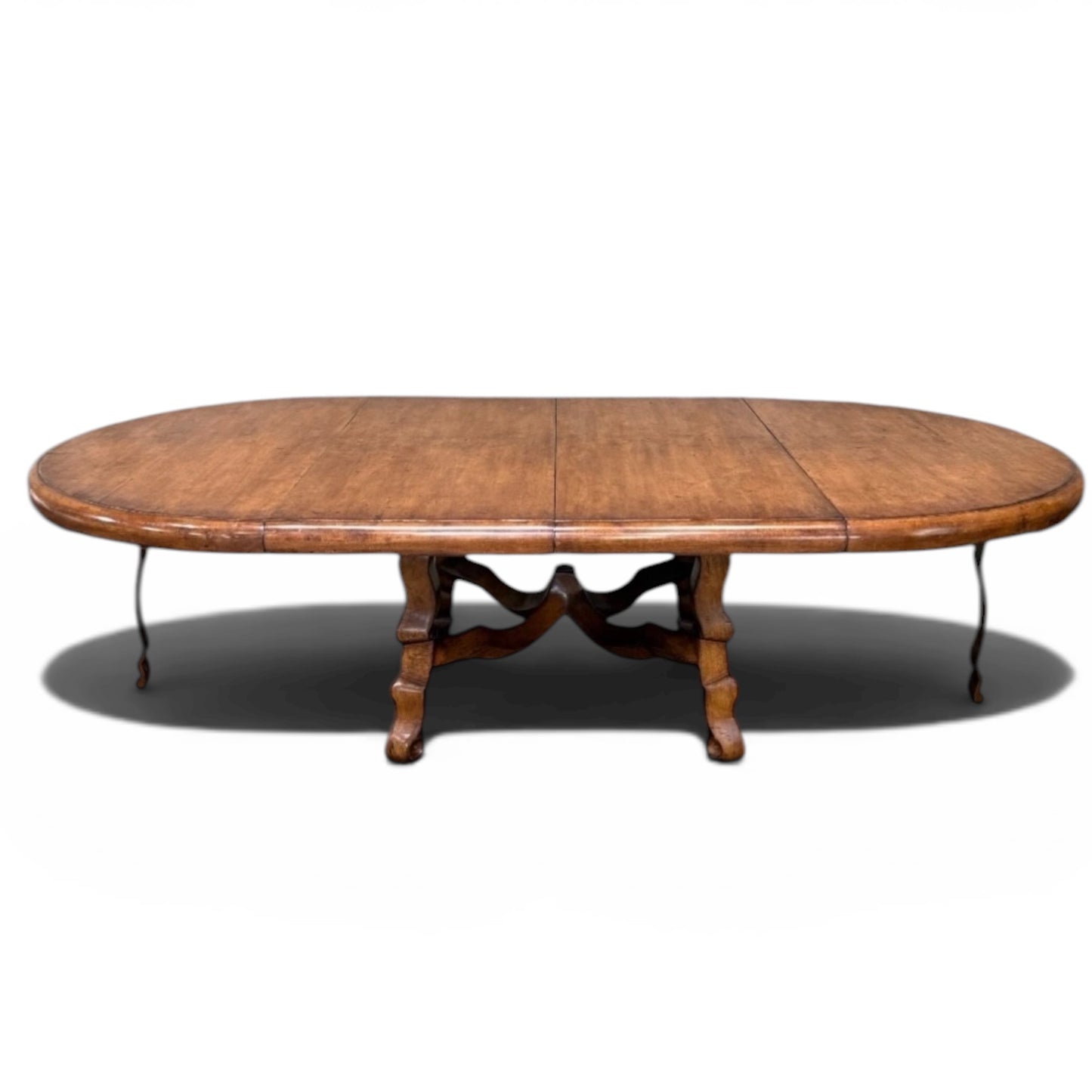 Dessin Fournir Large Extendable Spanish Style Dining Table