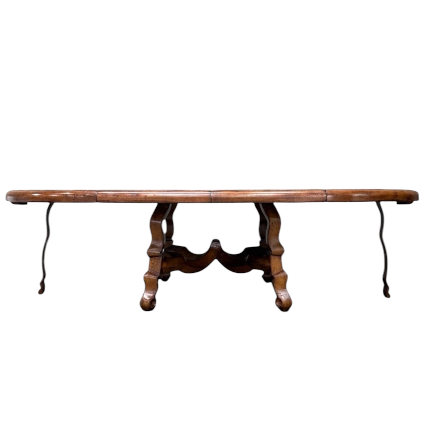 Dessin Fournir Large Extendable Spanish Style Dining Table