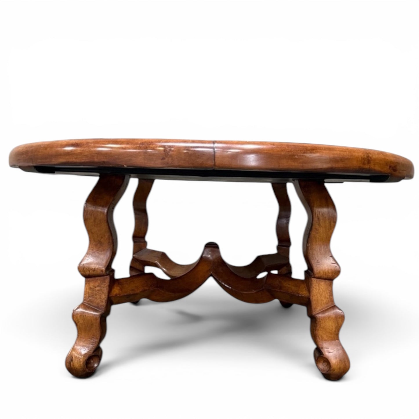 Dessin Fournir Large Extendable Spanish Style Dining Table