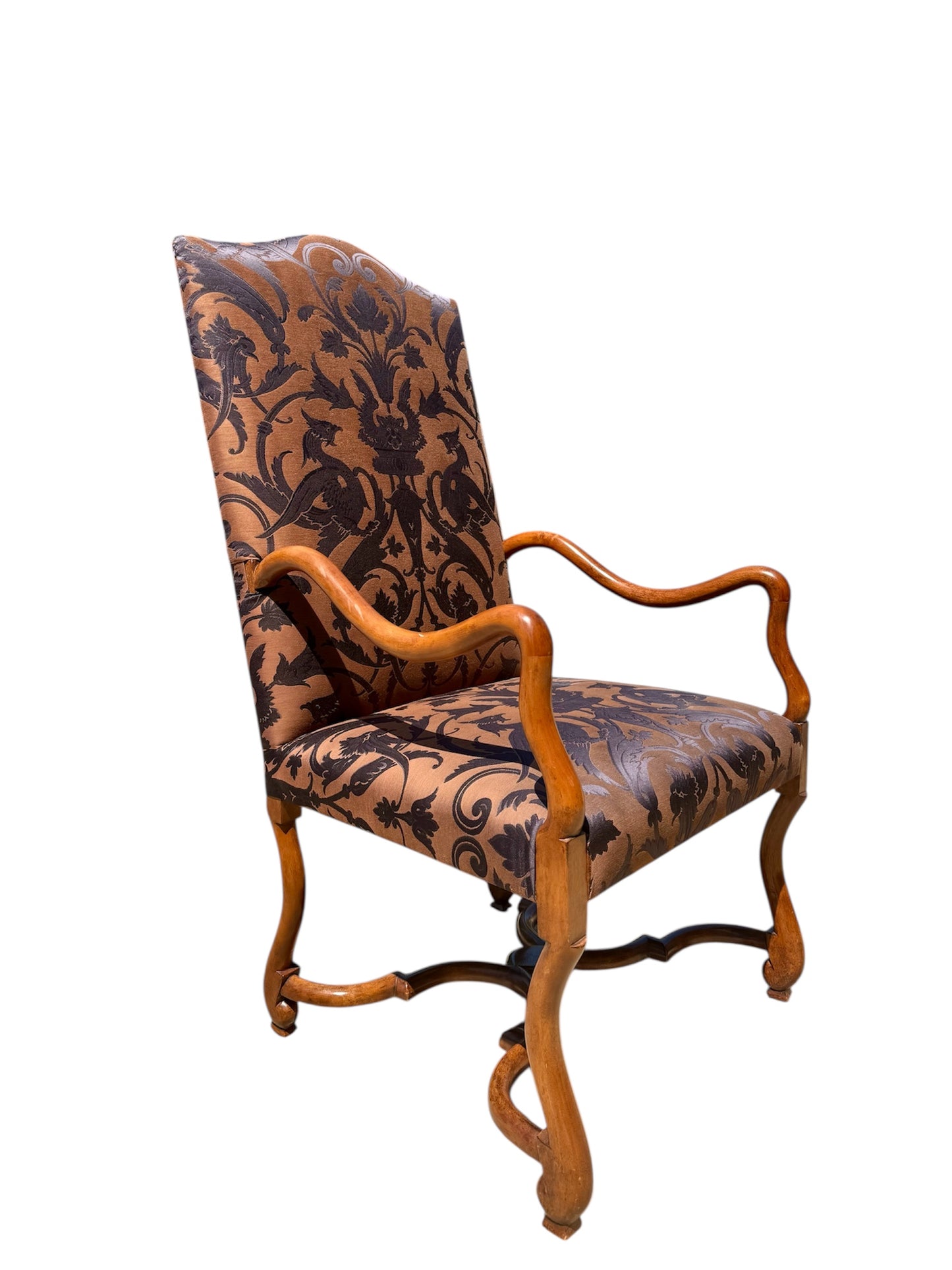 A Pair of Dessin Fournir Lyonnaise Armchairs