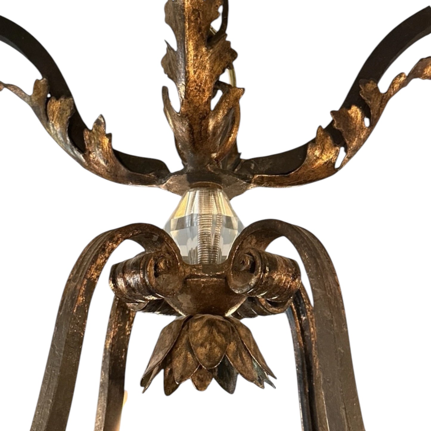 Dennis & Leen Biarritz Gilt Iron Chandelier