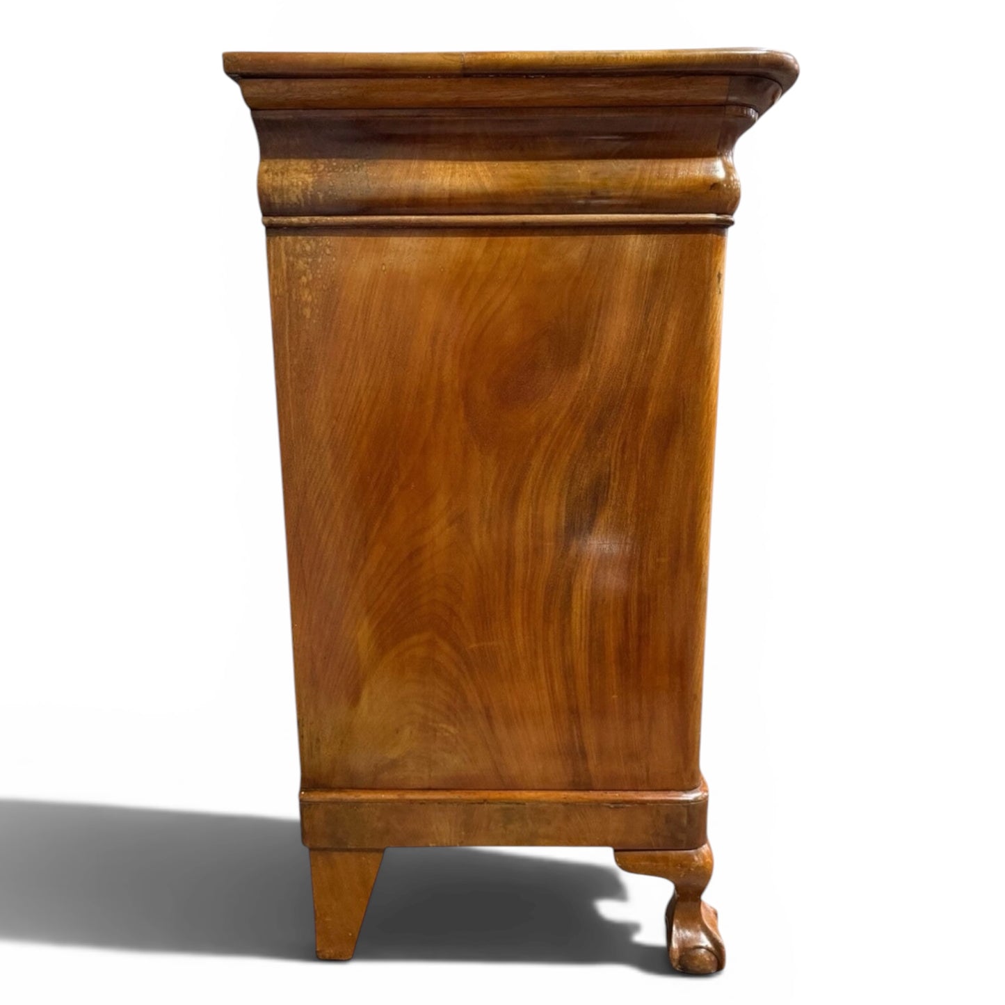 19th Century American Empire Tigerleaf Maple Chest of Drawers