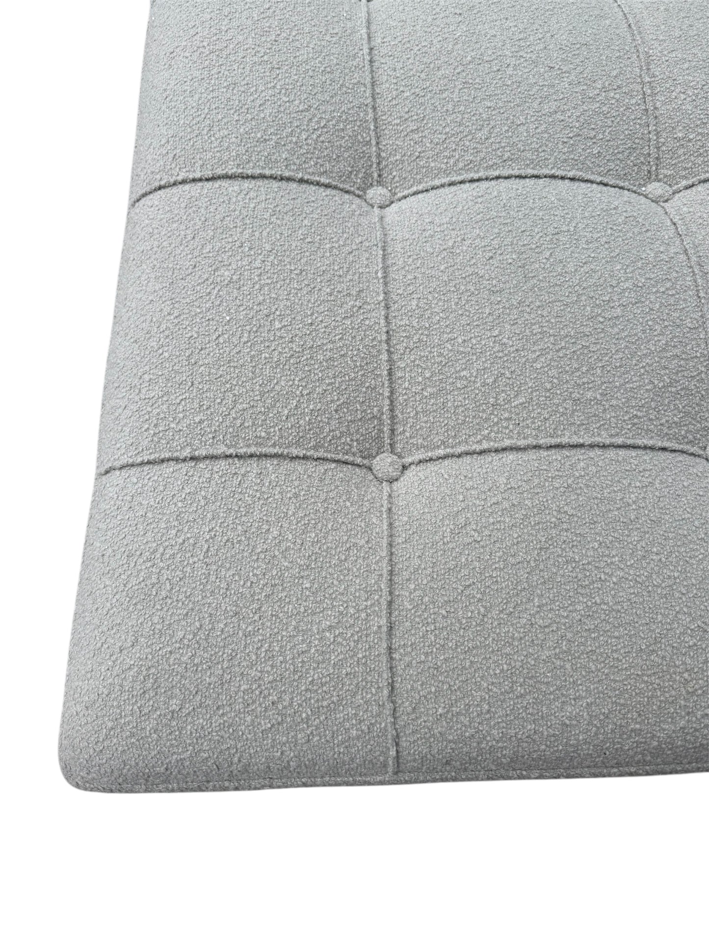 George Smith Large Tufted Boucle Ottoman