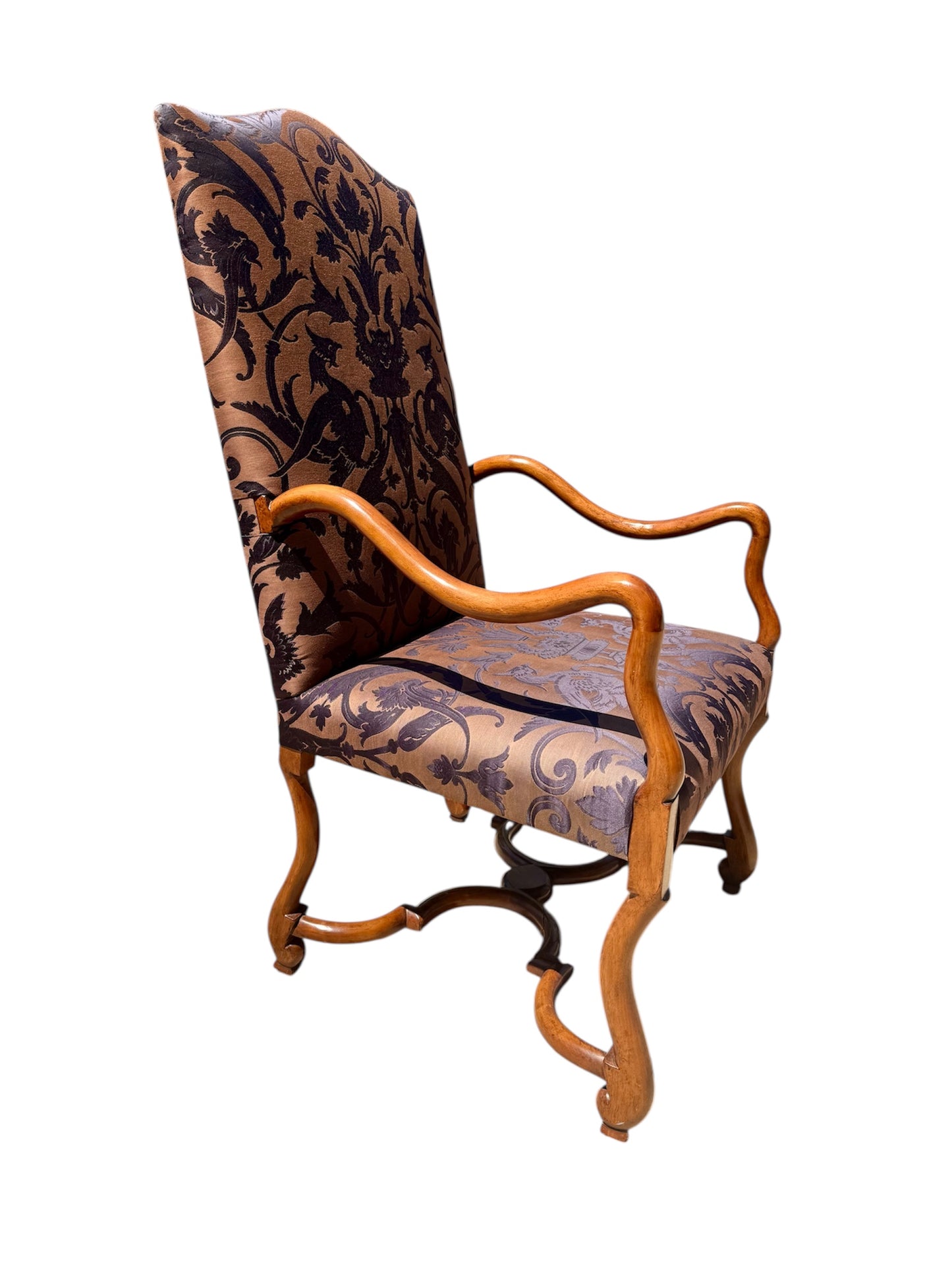 A Pair of Dessin Fournir Lyonnaise Armchairs