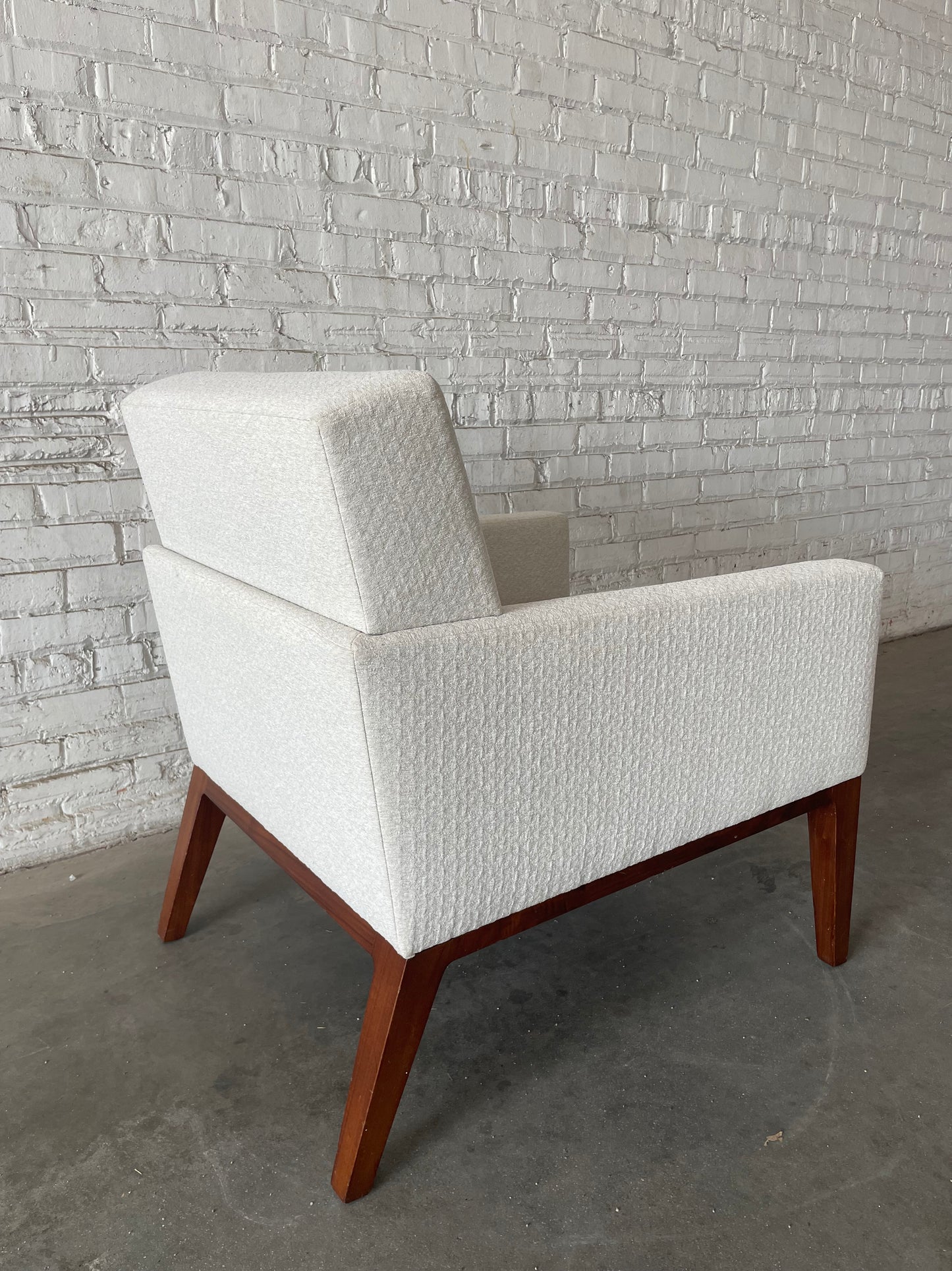 Holly Hunt Sculptural Upholstered Lounge Armchair