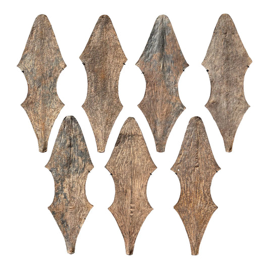 19th Century African Wall Mounted Sculptural Iron Currency Forms
