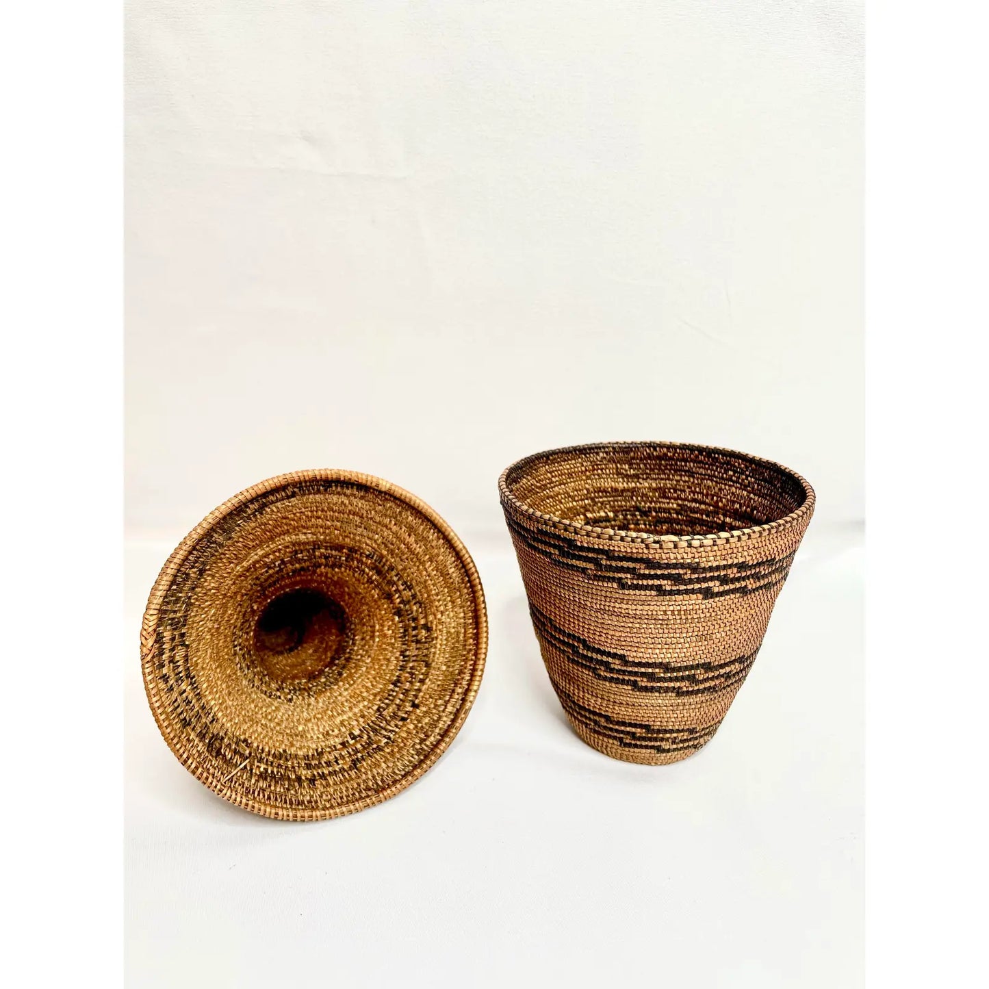 African Woven Tutsi Baskets