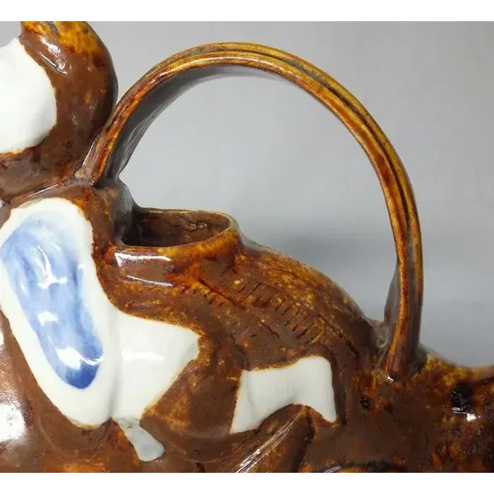19th Century Japanese Hirado Porcelain Sake Ewer