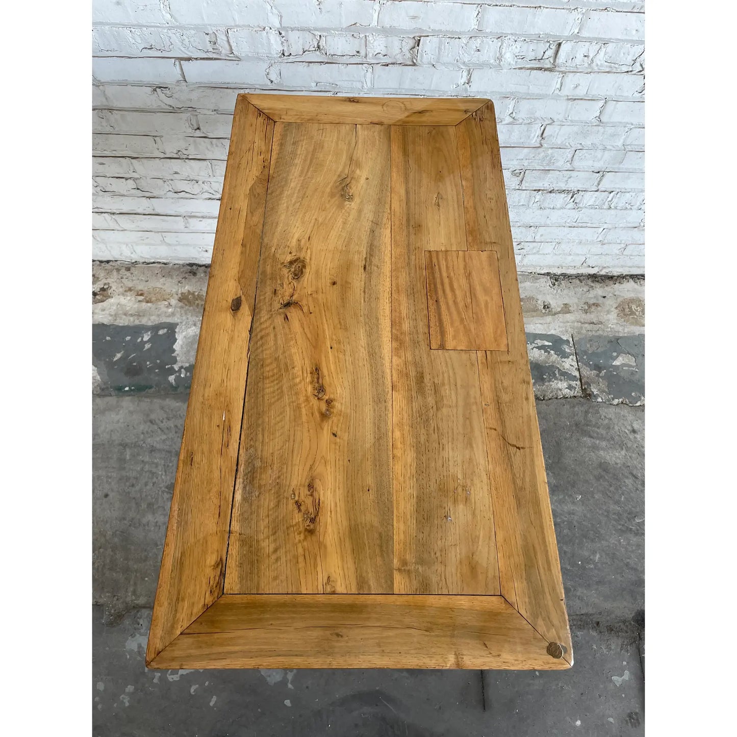 19th Century Chinese Elm Console Altar Table