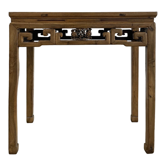 19th Century Chinese Elm Console Altar Table