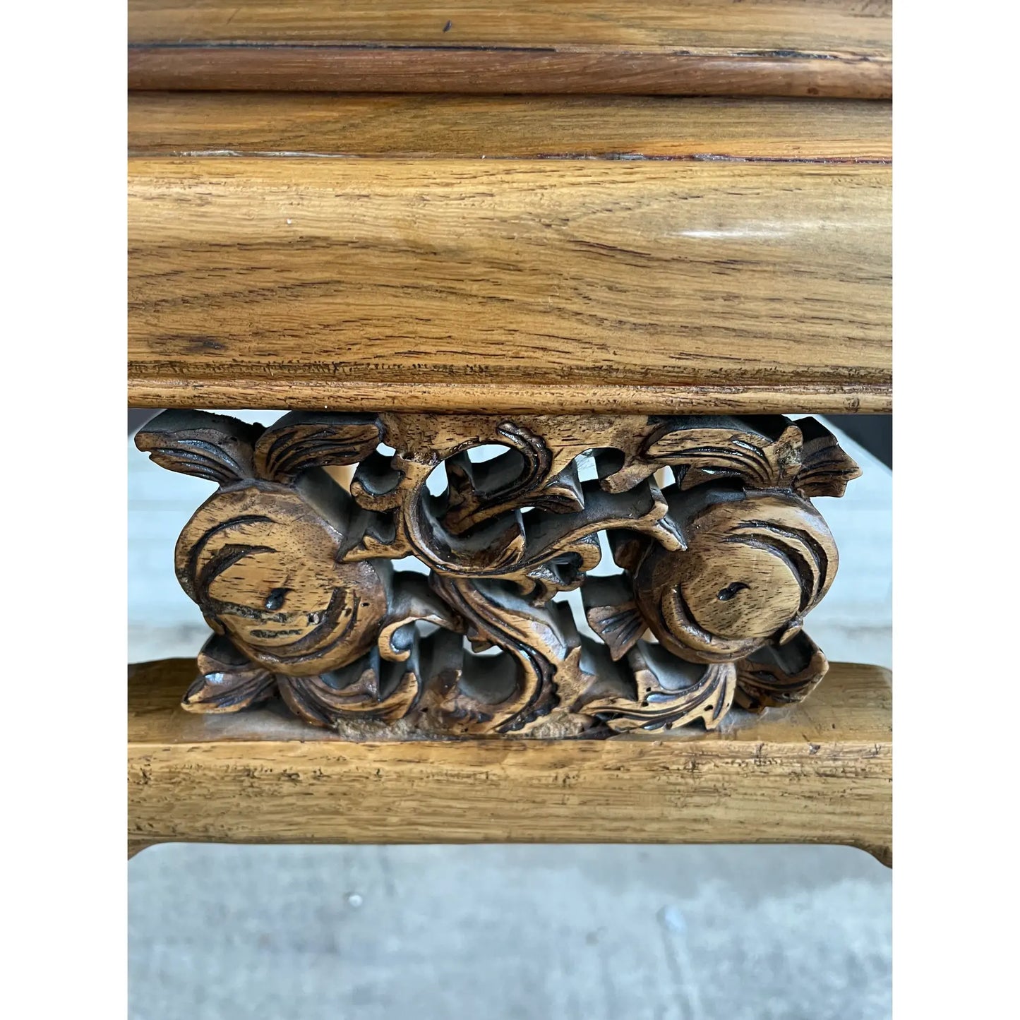 19th Century Chinese Elm Console Altar Table