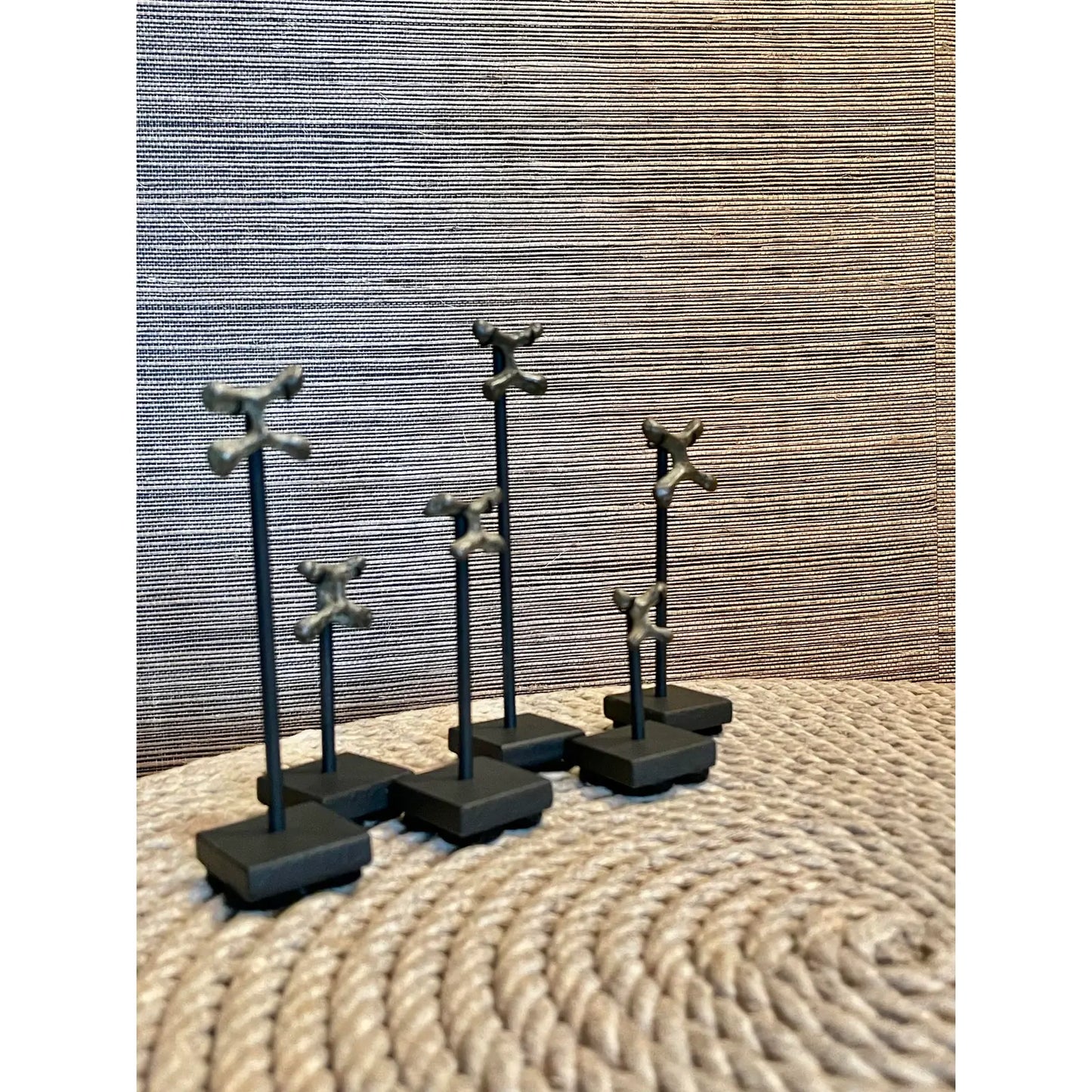 17th and 18th Century Mounted African Katanga Sanga Crosses