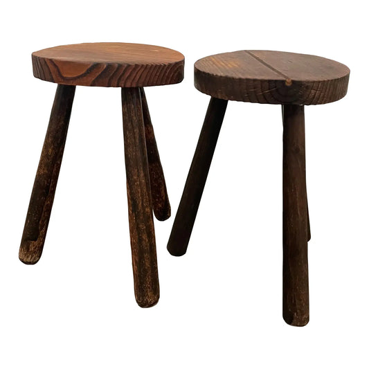 Charlotte Perriand Style French Stools
