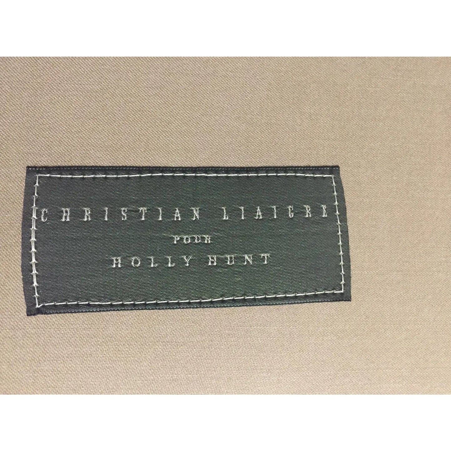 Christian Liaigre for Holly Hunt Lounge Chair and Ottoman