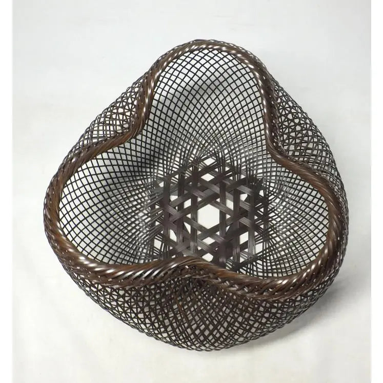 Japanese Ikebana Woven Basket