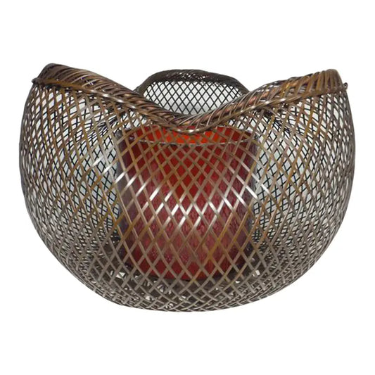 Japanese Ikebana Woven Basket