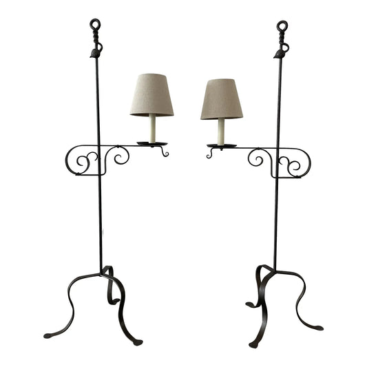 Dessin Fournir Wrought Iron Floor Lamps