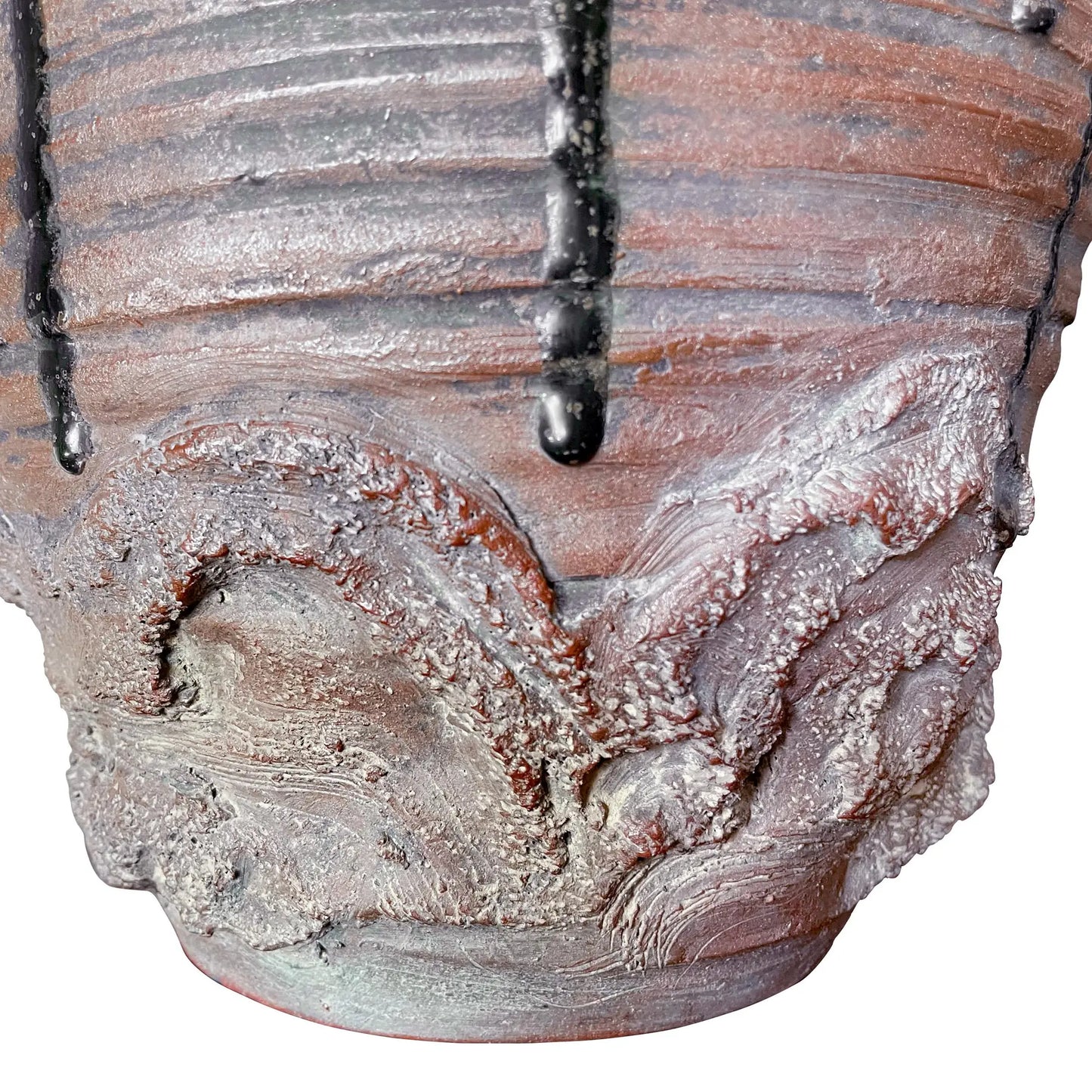 19th Century Japanese Edo Tanba Wabi Sabi Vessel