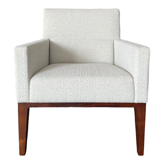 Holly Hunt Sculptural Upholstered Lounge Armchair