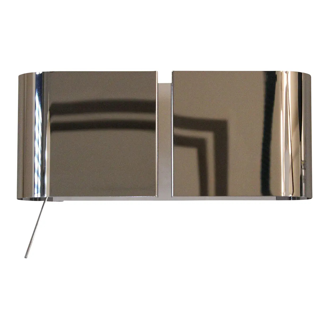 Italian Modern Polished Chrome Wall Duos Sconces From Contardi