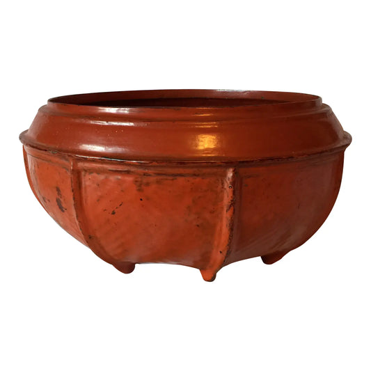 Burmese Lacquered Center Bowl