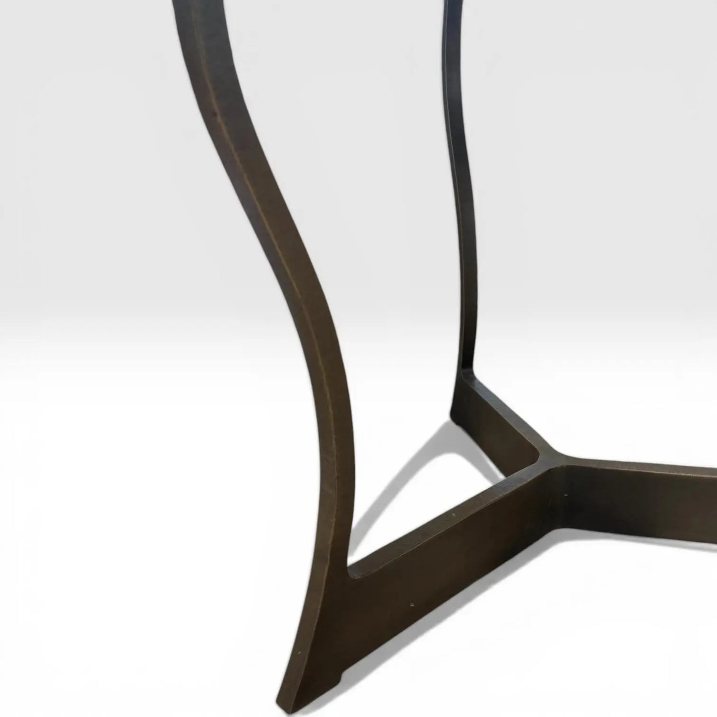 Promemoria Erasmo Shagreen and Bronze Center Table