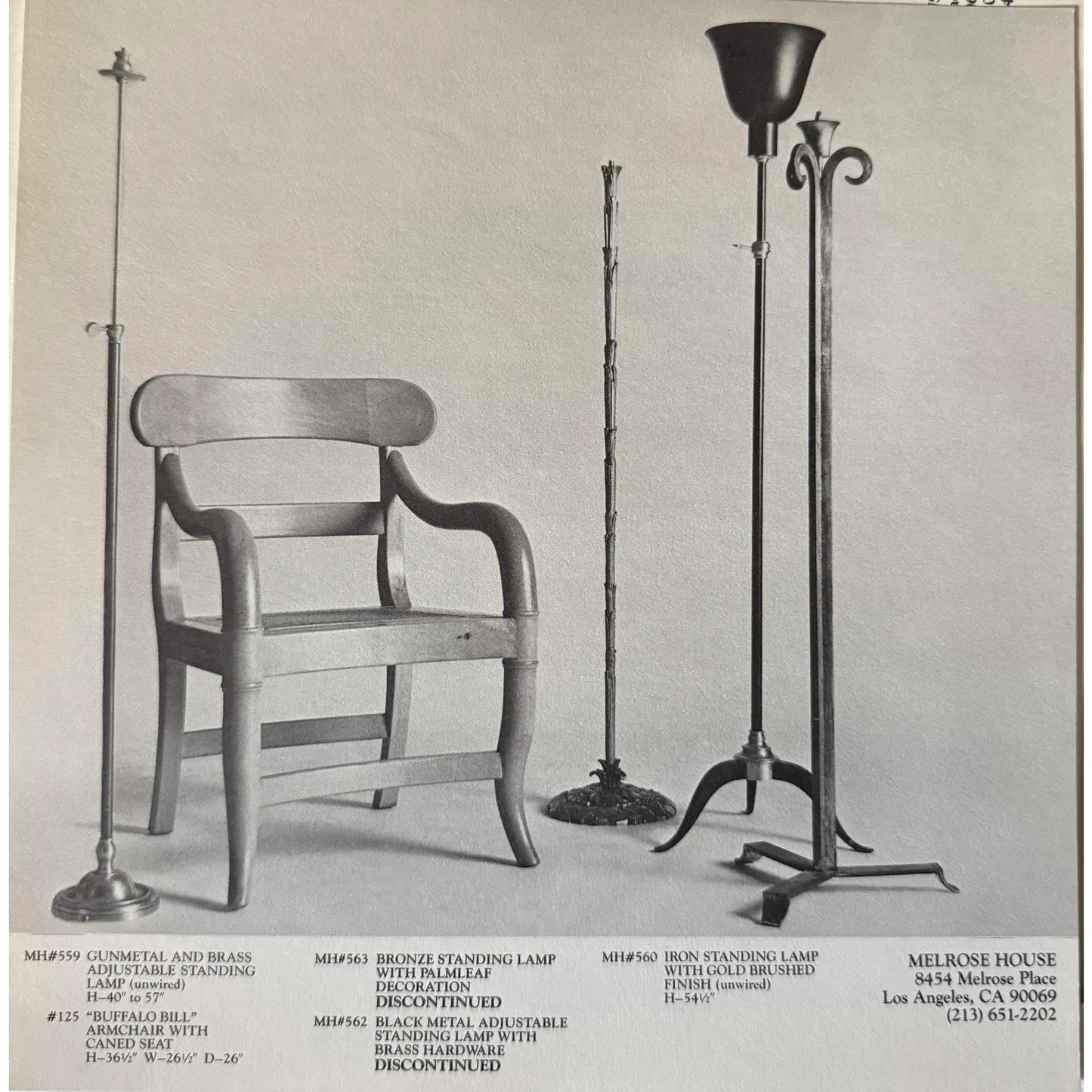 Rose Tarlow Buffalo Bill Armchairs