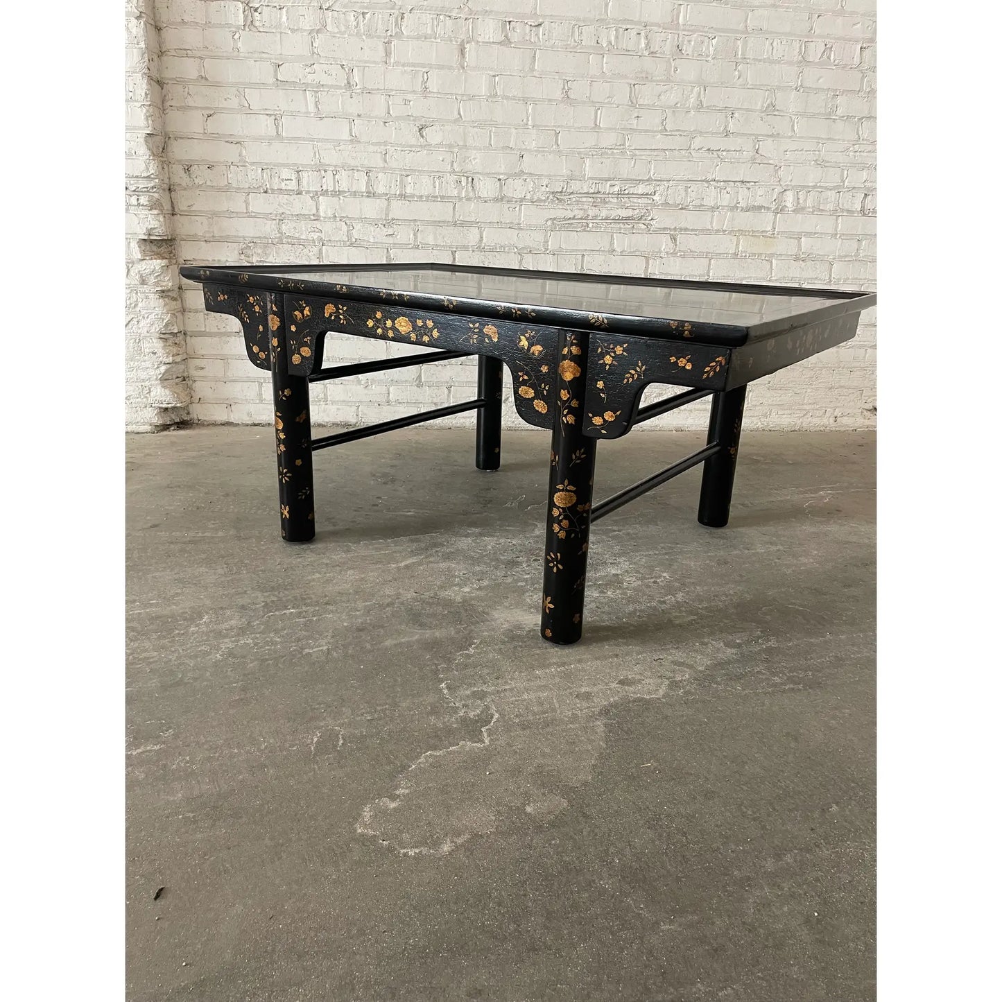 Rose Tarlow Lacquered Chinoiserie K'ang Hsi Coffee Table