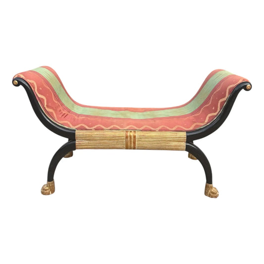 Rose Tarlow Regency Paw Foot Bench
