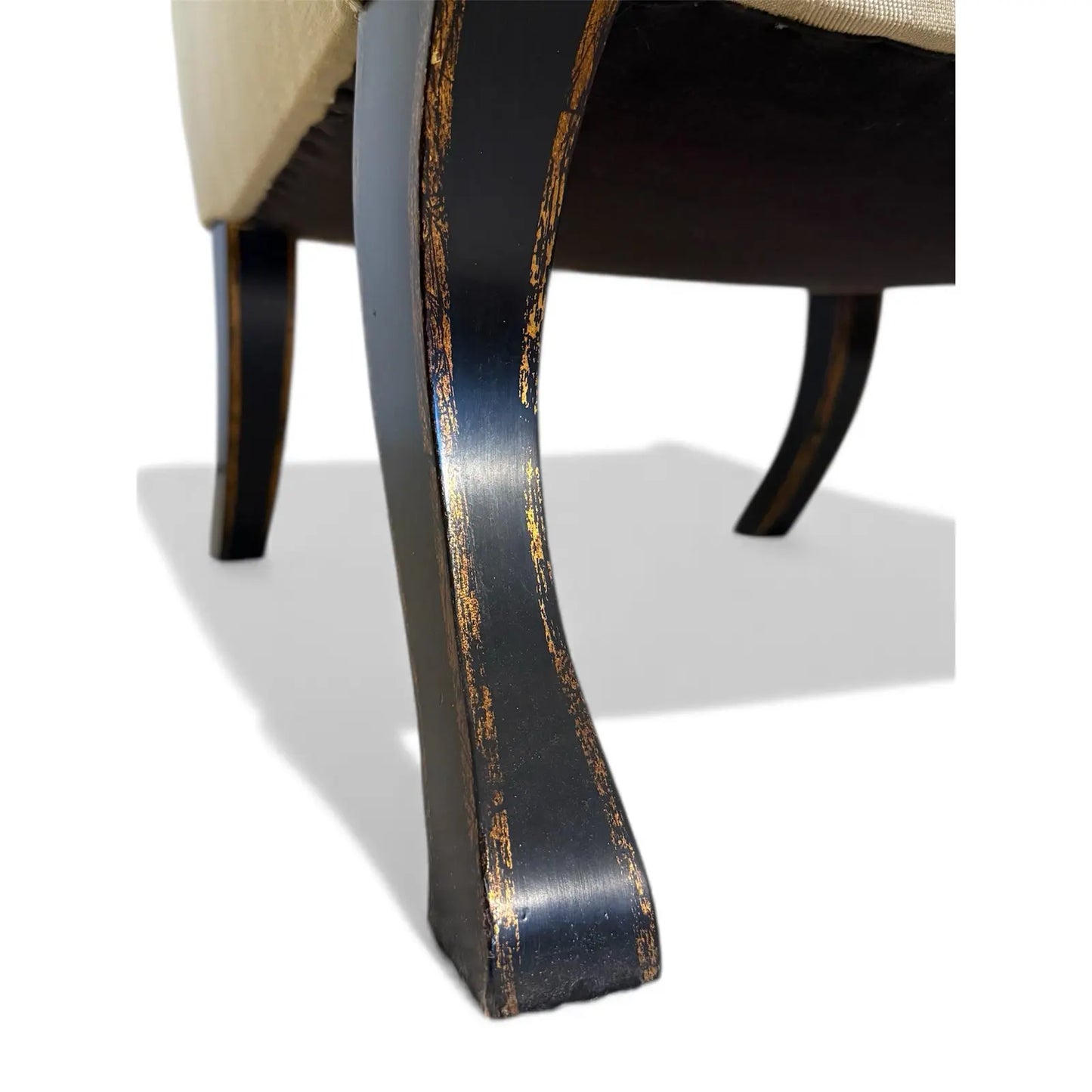 Rose Tarlow Regency Sabreleg Armchairs