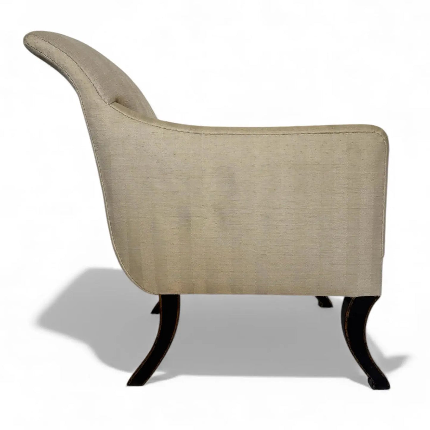 Rose Tarlow Regency Sabreleg Armchairs