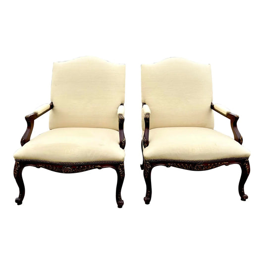 William Switzer Large Louis XV Fauteuils